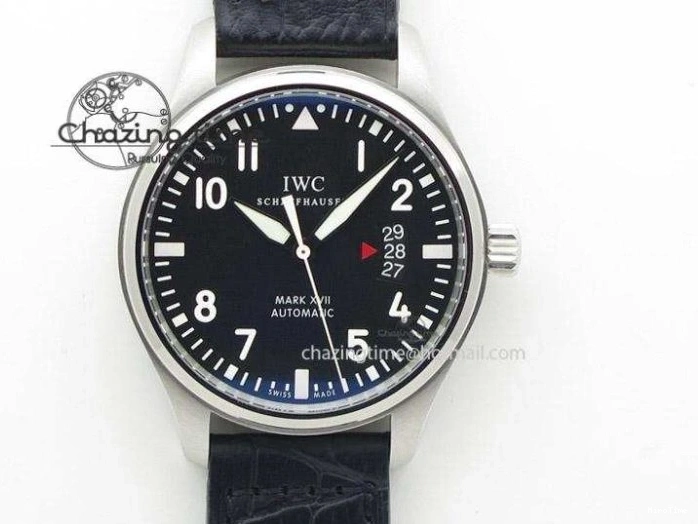 MIROTIME 0504 Pilot Chrono SS 3878 Gray Dial on Brown Leather Strap A Resilient 7395